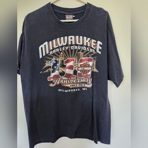 Harley Davidson 110th Anniversary Shirt from Milwaukee